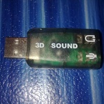 USB 2.0 звуковая карта фото 1 