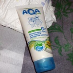 Легкий крем-тальк для кожных складочек AQA baby фото 1 