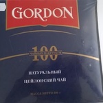 Чай Гордон 100 пак. фото 1 