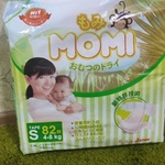 Японские подгузники momi monkey S (4-8 кг) фото 1 