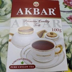 Чай черный Akbar Limited Edition крупнолист 100 г фото 1 