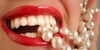 Молочно белые зубы
