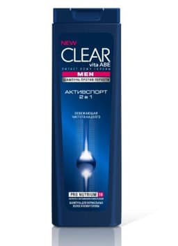 Шампунь Clear vita ABE Men Активспорт 2 в 1