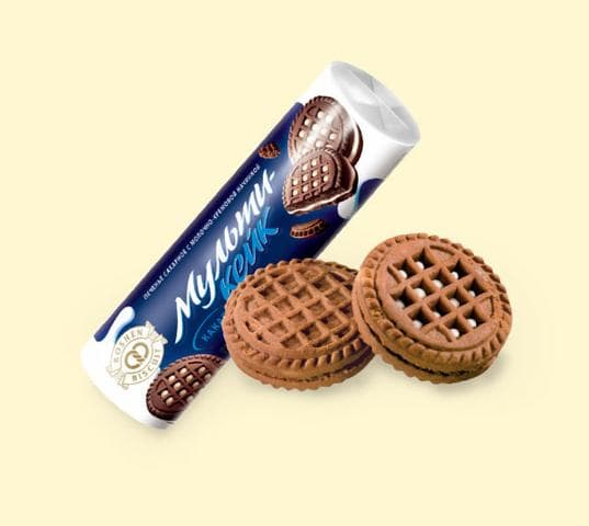 ROSHEN Печенье сахарное "Мульти-кейк"