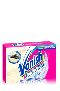 Порошок для чистки ковров Vanish Увлажненный