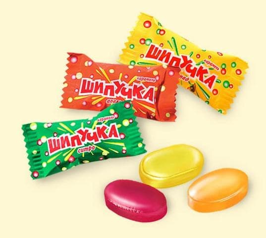 Конфеты ROSHEN Карамель «Шипучка»