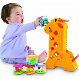 Жираф с кубиками Fisher Price