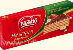 Вафельный торт Nestle "Нежная радость"
