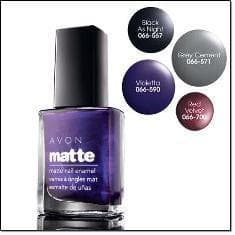 Лак для ногтей Avon Матовый