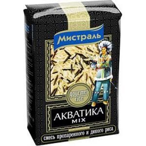 Мистраль Смесь пропаренного и дикого риса Аквамати