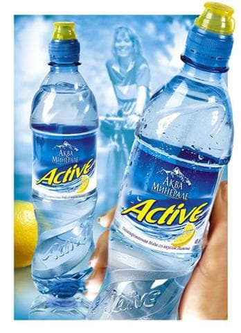 Вода "Аква Минерале Актив"