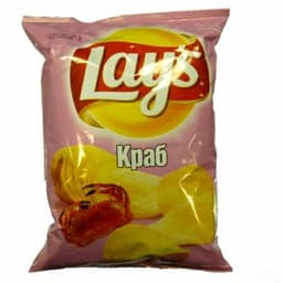 Чипсы картофельные Lays Краб