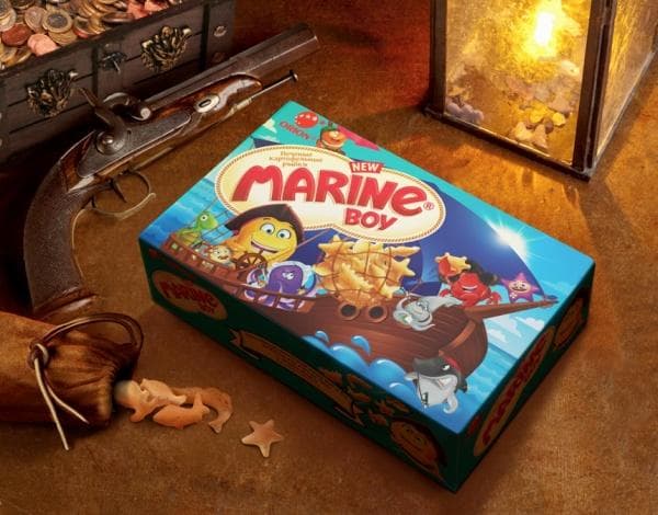 Хрустящие рыбки "Marine Boy"