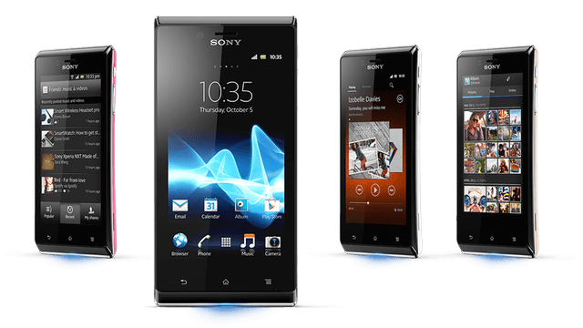 Телефон Sony Xperia J