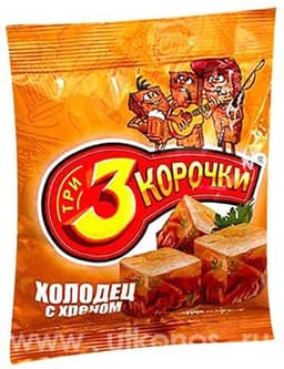 Сухарики "Три корочки" холодец с хреном
