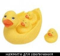 Игрушка для ванной "Уточка с утятами" Курносики