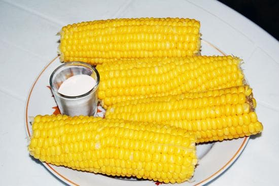 Вареная кукуруза