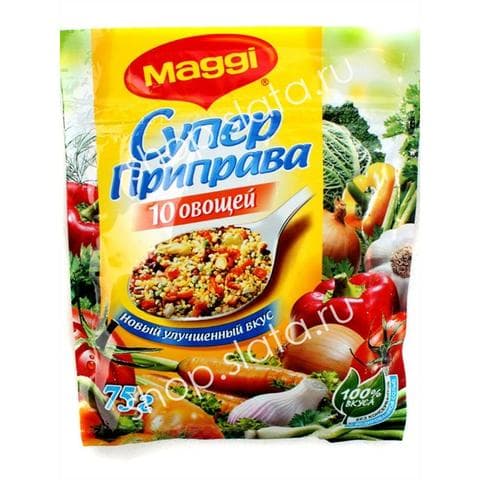 Maggi, Приправа Супер 10 овощей, 75г