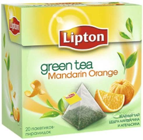 Чай Липтон "Mandarin Orange" Green