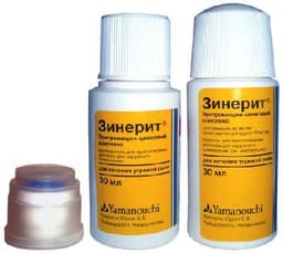 Зинерит, средство от прыщей