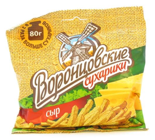 Сухарики "Воронцовские" со вкусом сыра