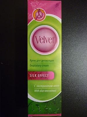 Крем для депиляции Velvet Silk Effect