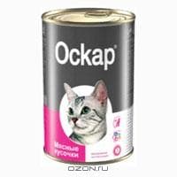 Консервы для собак "Оскар" мясные кусочки