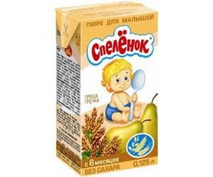 Пюре Спеленок “Груша с гречкой”