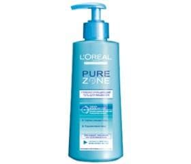 Гель для умывания L'Oreal pure zone