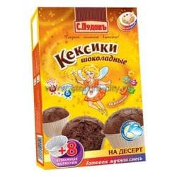 Мучная смесь С.Пудовъ Кексики шоколадные