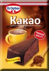 Какао Dr. Oetker для приготовления выпечки и напит