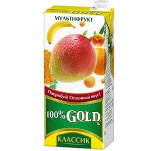 Сок 100% Gold