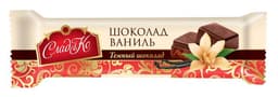 "СЛАДКО" ШОКОЛАД С НАЧИНКОЙ ШОКОЛАД-ВАНИЛЬ
