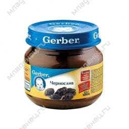 Пюре Gerber Чернослив