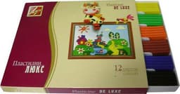 Пластилин 12цв, ЛуЧ