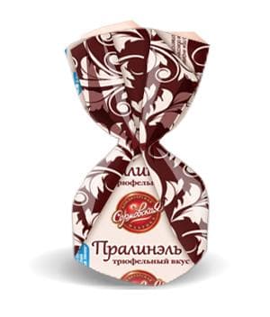 Конфеты «Пралинэль» трюфельный вкус