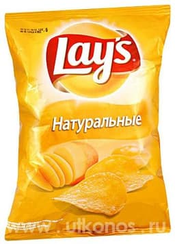 Чипсы Lays натуральные 80г