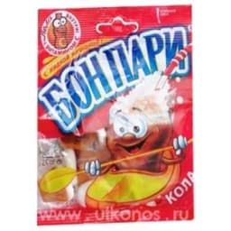 Мармелад Бон Пари с начинкой со вкусом колы 75г