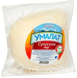 Сыр Сулугуни "Умалат" 45% 280г в/у