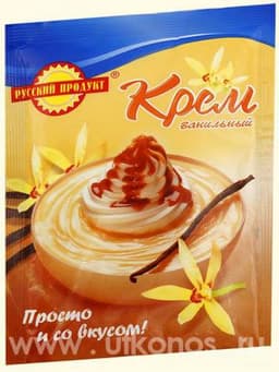 Крем Русский продукт заварной ванильный 120г