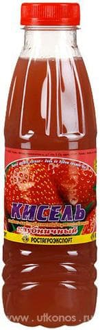 Кисель Ростагроэкспорт клубничный 500г