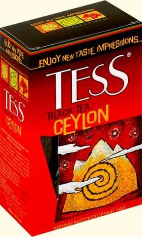 Чай Tess Ceylon черный 100г