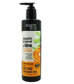 Гель для душа ORGANIC SHOP Грейпфрутовый пунш