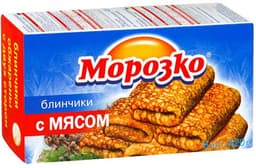 Блинчики Морозко с мясом 6 штук 420г