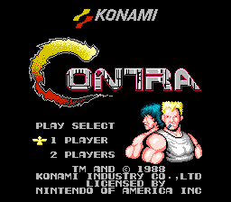 Игра "Contra"