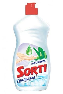 Бальзам для мытья посуды с алое вера Sorti