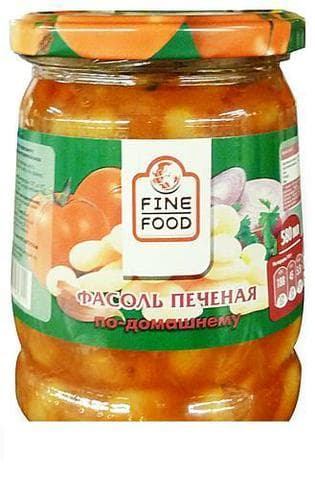 Фасоль печеная, Fine Food