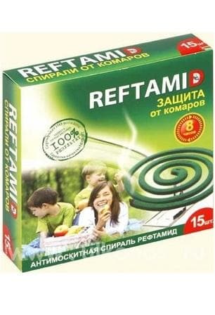 Антимоскитная спираль REFTAMID
