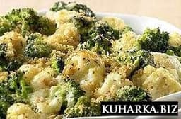 Запеканка из цветной капусты и брокколи