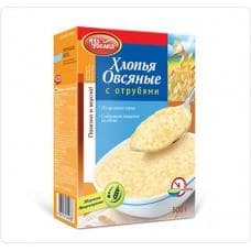 Хлопья овсяные с отрубями "Увелка"